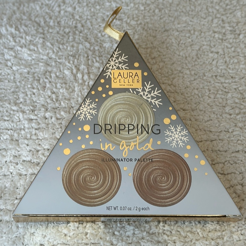 BNIB Laura Geller Dripping in Gold Illuminator Palette